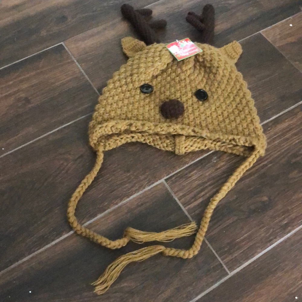Deer Christmas Hat/Toboggan